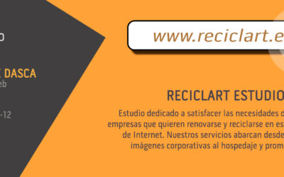 ¿Por qué Reciclart Estudio? El origen de nuestro nombre