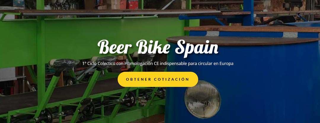 Beer Bike Spain